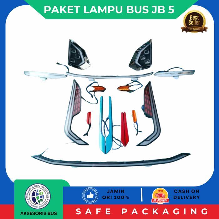PAKET LENGKAP LAMPU JETBUS 5 Car Truk