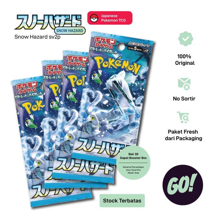 Snow Hazard - Pokemon Japanese TCG - Booster Pack - sv2p