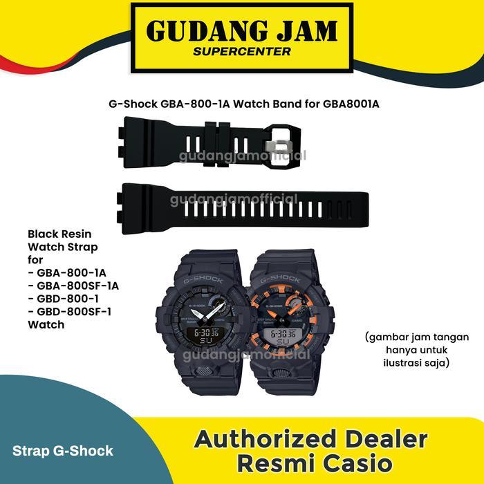 PROMO BESAR Tali Strap G-Shock GA-800-1A GA 800SF GBD 800 1 GBD 800SF 1 Original