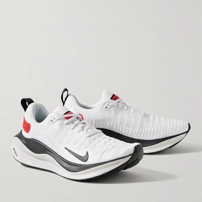 Nike React Infinity Run 4 Flynknit White Platinum Tint Men's Road Running Shoes