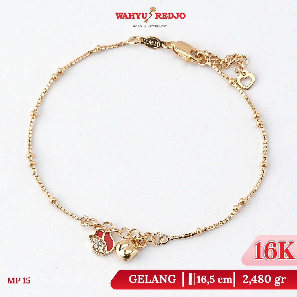 Gelang Emas 16K Wahyu Redjo GL-16K 31938773PMR