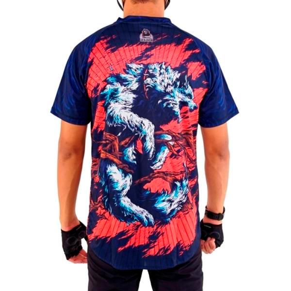Jersey Sepeda Jersey Gowes Kaos Sepeda Pria Canavar