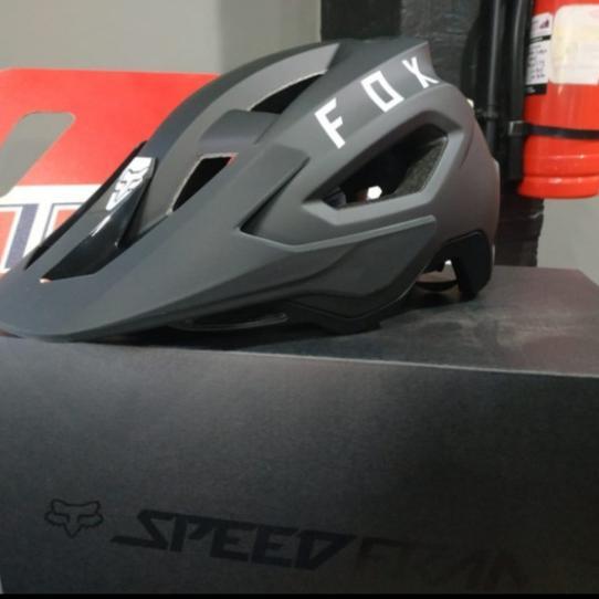 HELM SEPEDA DOWNHILL MTB FOX SPEEDFRAME