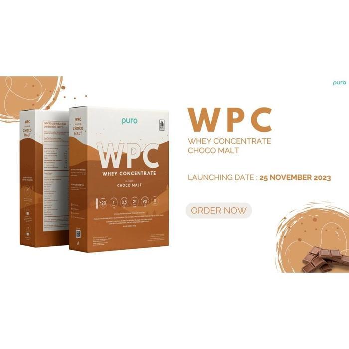 PURO Wpro Whey Protein 300 Gram BPOM Dan Halal