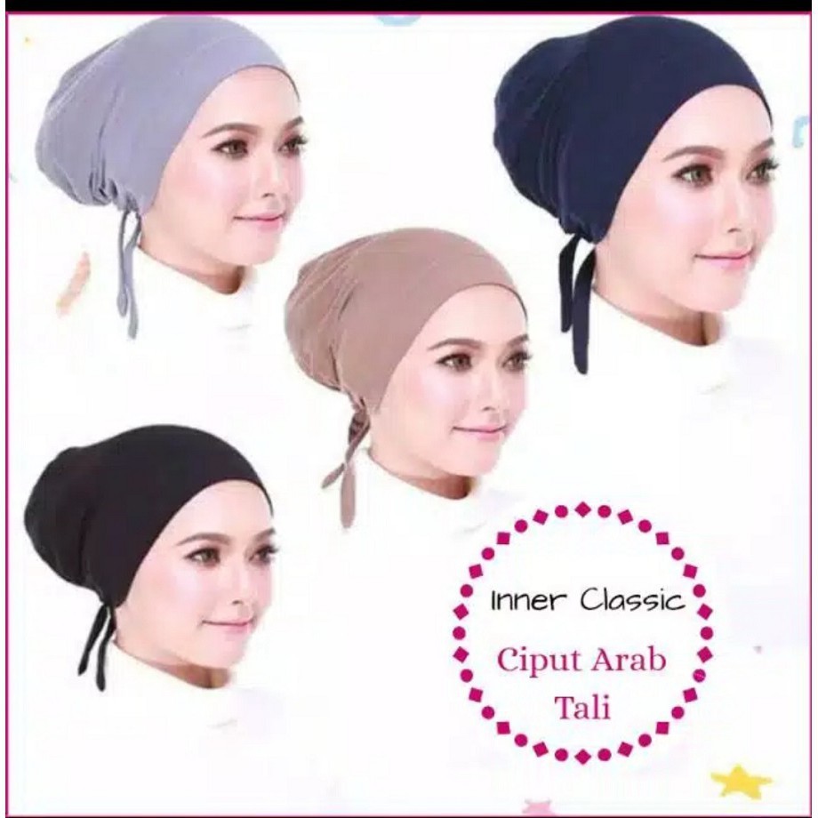 (1KG=30PCS) Inner Ciput Turki Sanggul Cepol Anti Pusing / Ciput Cepol / Iner Hijab / Daleman Kudung