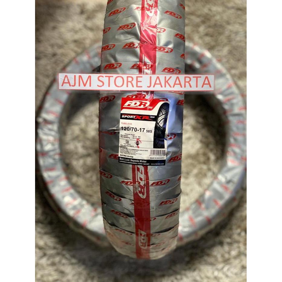 FDR Sport XR Evo 120/70-17 Tubeless...
