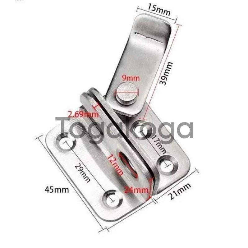 "New" Grendel Pintu Geser / Slot Pintu Geser/ Cantolan Grendel Pintu / Grendel
