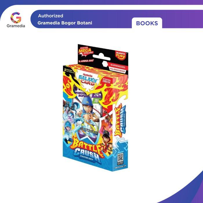 Gramedia Bogor - Kartu Boboiboy Battle Crush Starter Deck