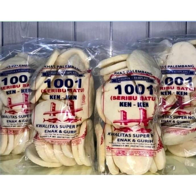 OBRAL KEN KEN 1001 KERUPUK PALEMBANG KEMPLANG BESAR 250 GRAM MURAH