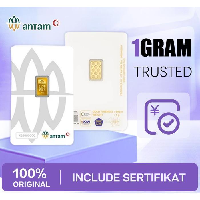 Sale- Antam Logam Mulia Emas Antam 1 Gram Emas Logam Mulia Antam 1 Gram