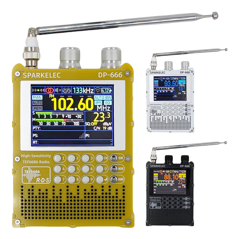 DP-666 TEF6686 Radio High Sensitivity Full Band FM AM Short Wave Radio FM/LW/MW/SW Full Band Radio