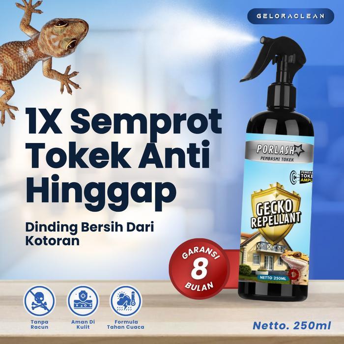 ` GECKO REPELLANT Spray Pengusir Tokek 1x Semprot Rumah Bebas Tokek Cairan Anti Tokek Efektif