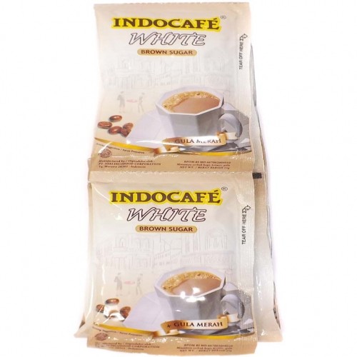 S13766 INDOCAFE WHITE BROWN SUGAR KOPI INSTANT 10 `S X 21GR PACK MAJU BERSAMA (20260528)