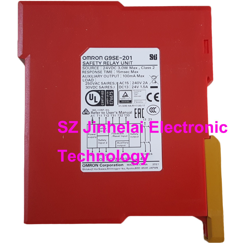 . And Original Omron G9Se-201 Safety Relay Module Relay Switch 24Vdc -