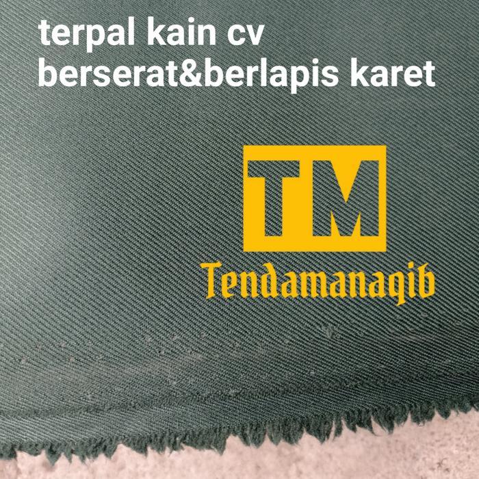 terpal kain cv hijua army/tentara