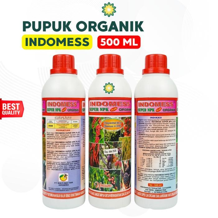 Pupuk Cair Npk Organik 500 ml INDOMESS Super NPK Plus