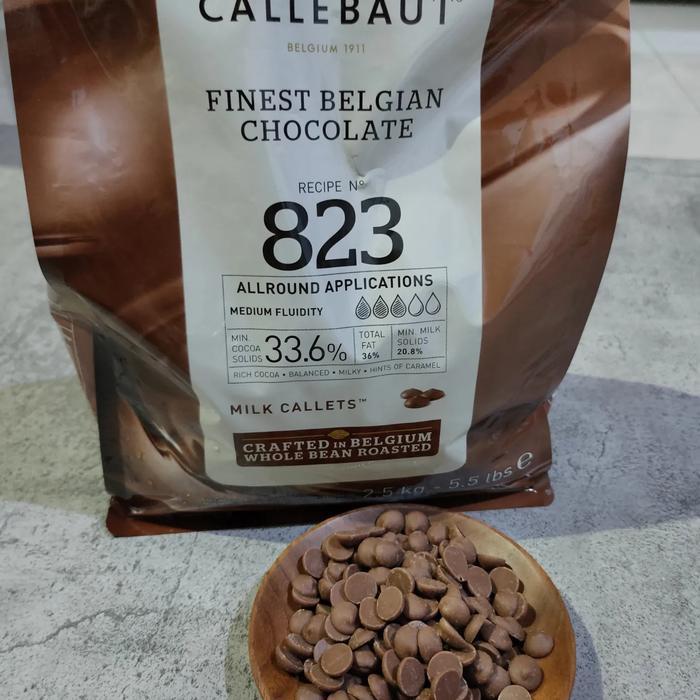CALLEBAUT 823 MILK CHOCOLATE 33.6 % - 1 KG