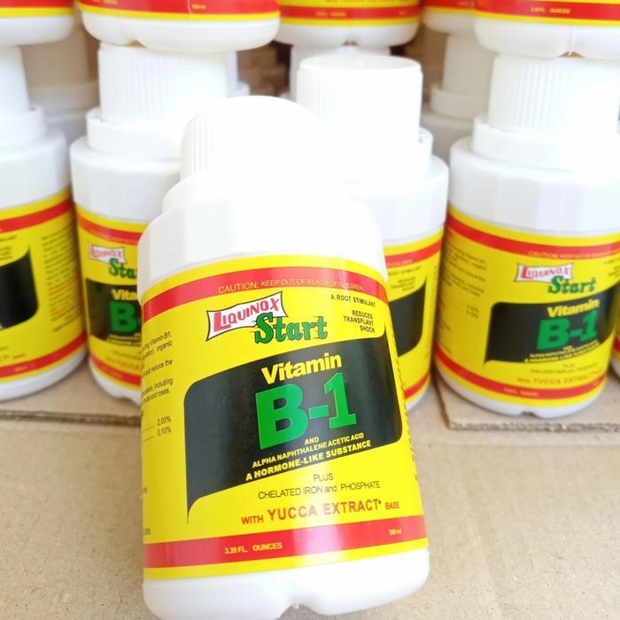 Liquinox Start 100ml Pupuk Vitamin B1 Tanaman Original dengan P2O5 2.0% Iron Fe-EDTA & Yucca Extract