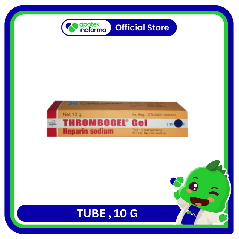 THROMBOGEL Tunggal Idaman GEL 200 IU/G TUBE 10G - Apotek Inofarma