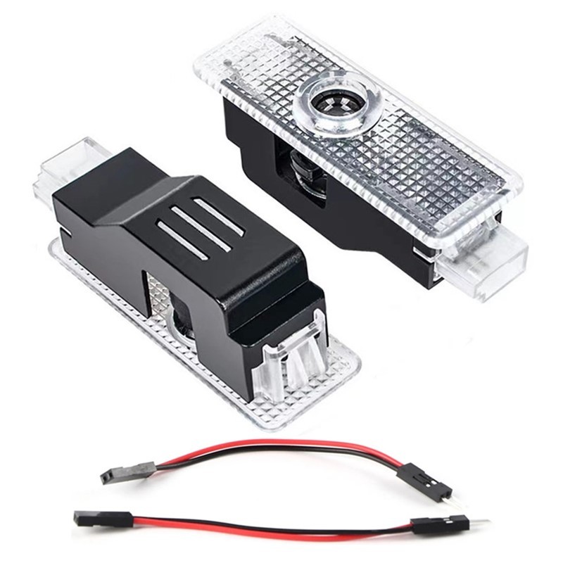 2X LED Car Door Logo Projector Lamps Welcome Light For BMW 1 2 3 4 5 6 7 Series X1 X3 X4 X5 X6 X2 X7