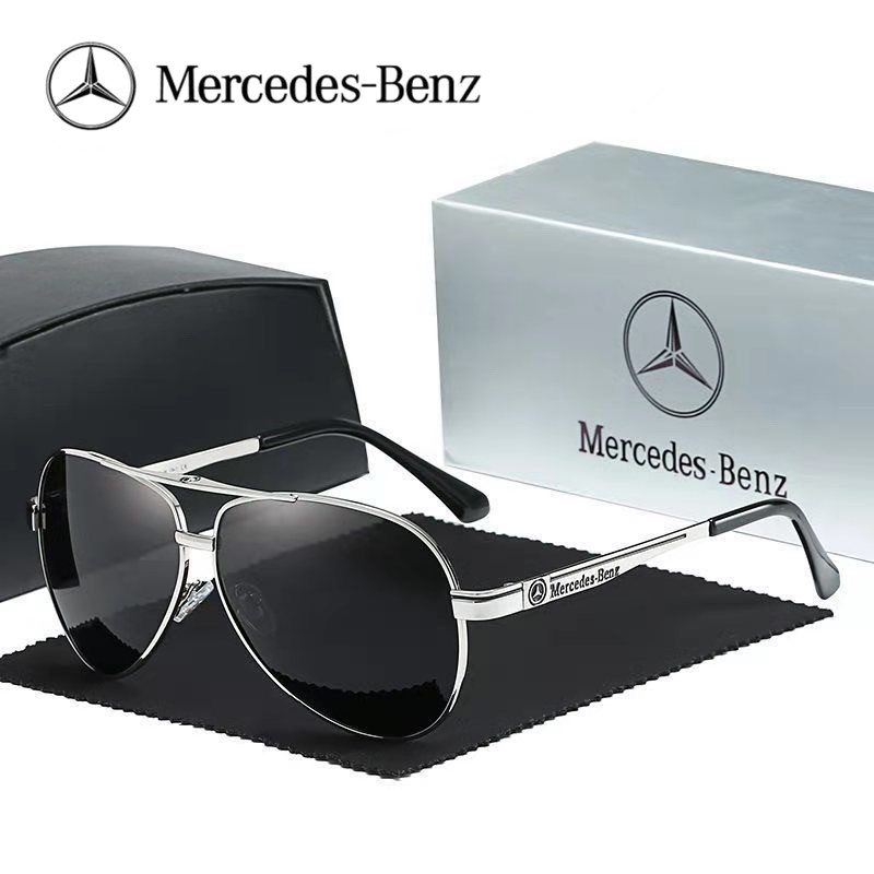 Mercedes Benz Car High-End Luxury Polarized Sunglasses Benz A B C E V R S Class ML SL GLA GLB GLC