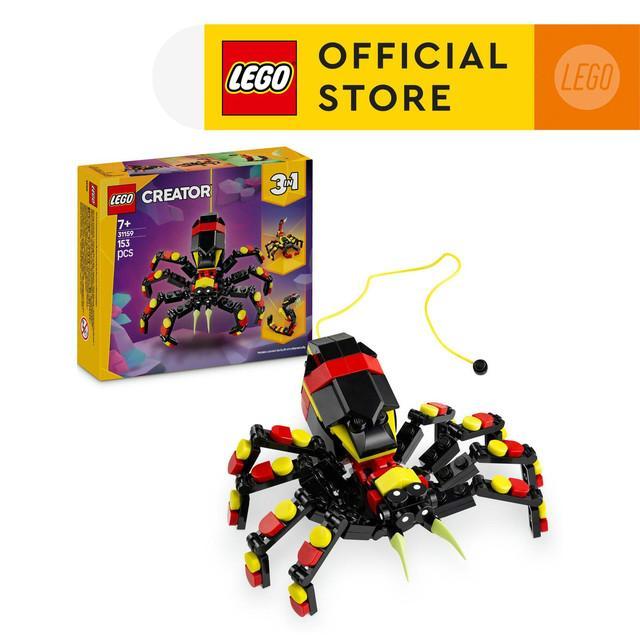LEGO Creator 31159 Wild Animals: Surprising Spider (153 Pieces), Building Block, Toys, Bricks