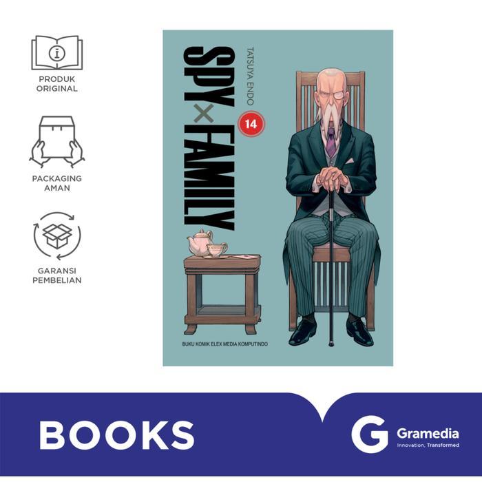 Gramedia Buku Komik Spy X Family 14 (Endo Tatsuya)