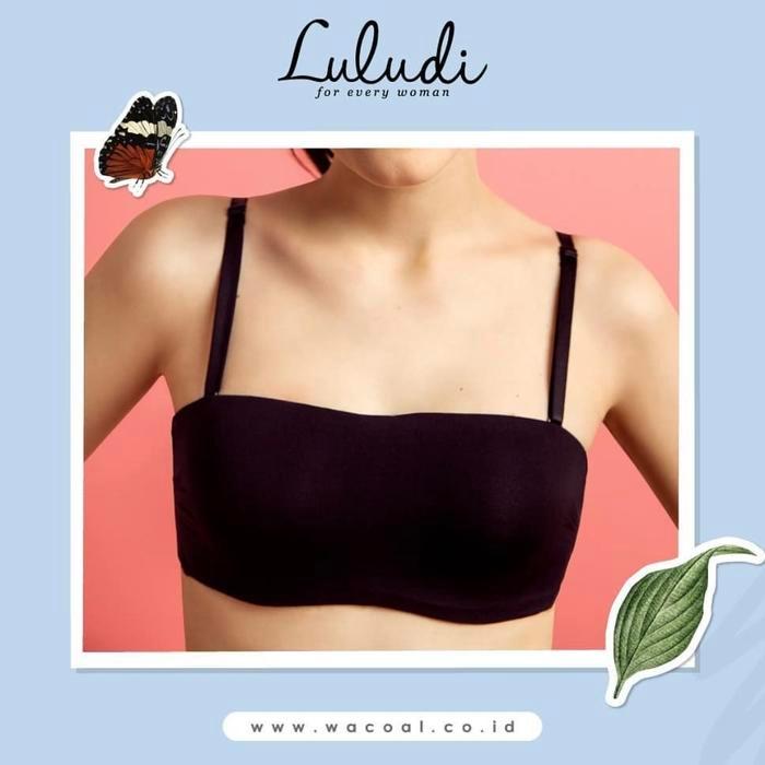 Luludi By Wacoal BEST SELLER Strapless Bra / Kemben / Bandeau half bra Siap Kirim