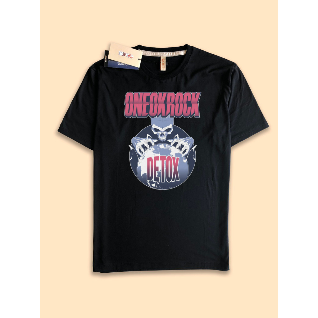 Kaos Tshirt One OK Rock Detox World Tour Jakarta