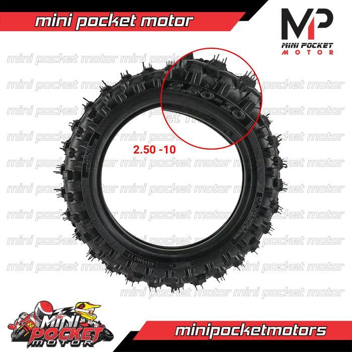 Ban Luar Motor Mini Trail 2.50-10 Ring 10 ( Offroad )