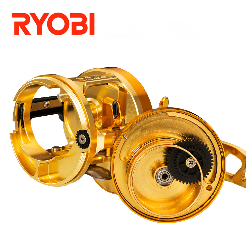 RYOBI VARIUS METAL FISHING REEL DRUM WHEEL 11BB 15KG LIGHT JIGGING BOAT REELL BAIT CASTING REEL