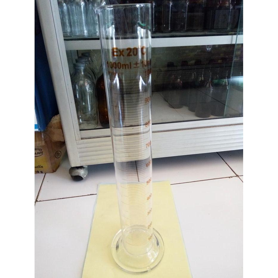 Gelas Ukur Kaca 1000Ml L Alat Ukur Cairan 1 Liter