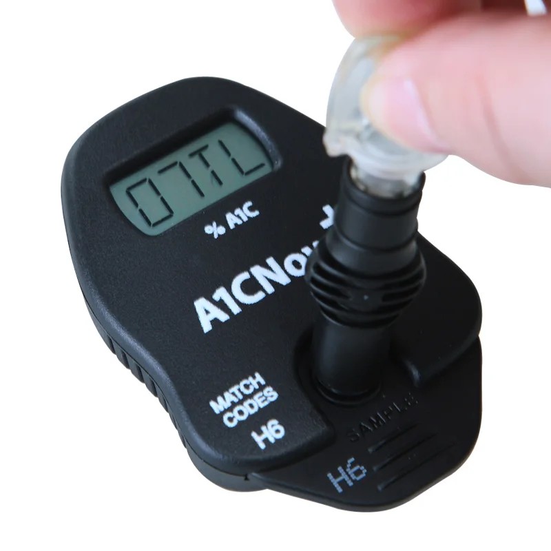PTS Diagnostics HbA1c Now+ System Professional Diabetic Home Test Kit Blood Glucose Monitor