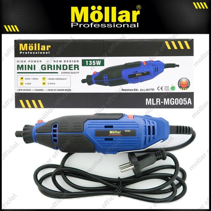 Mollar Mg005A Mini Die Grinder Bor Tangan Gerinda Botol Tuner Listrik