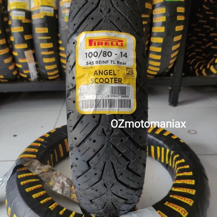 Ban Pirelli Angel Scooter 100/80-14 Pcx/vario/beat/scoopy