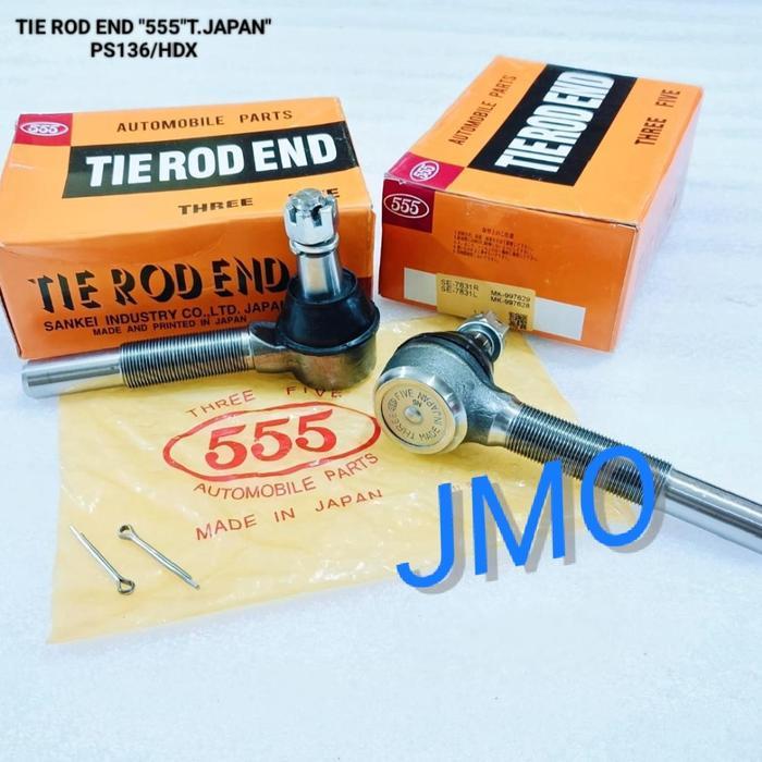 TIE ROD END TIE ROD MITSUBISHI CANTER PS136 HDX PS136 555 JAPAN ORI 1SET newww