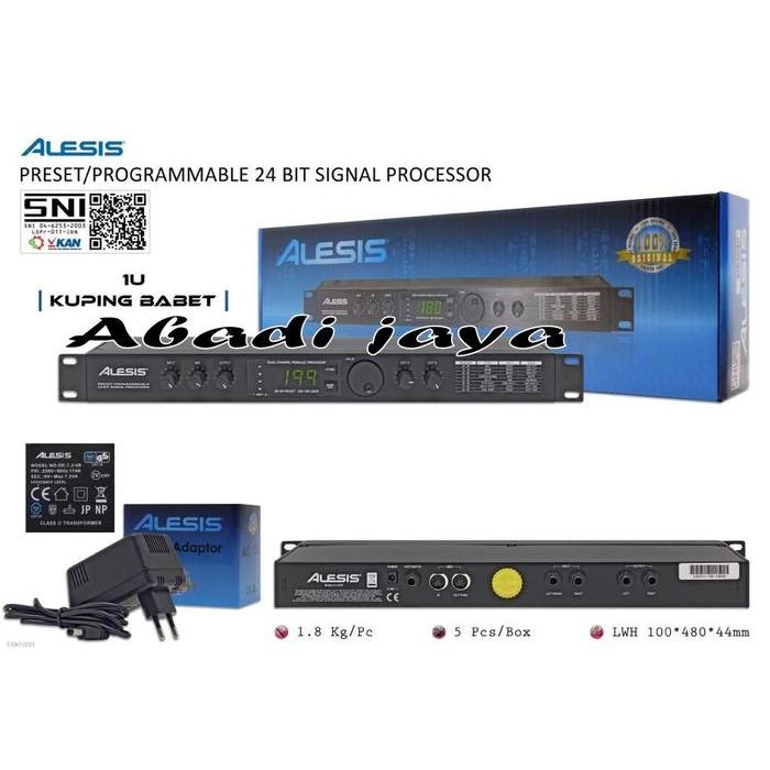 Effect Vocal Alesis Microverb 4 Original Made In Usa Kuping Besi