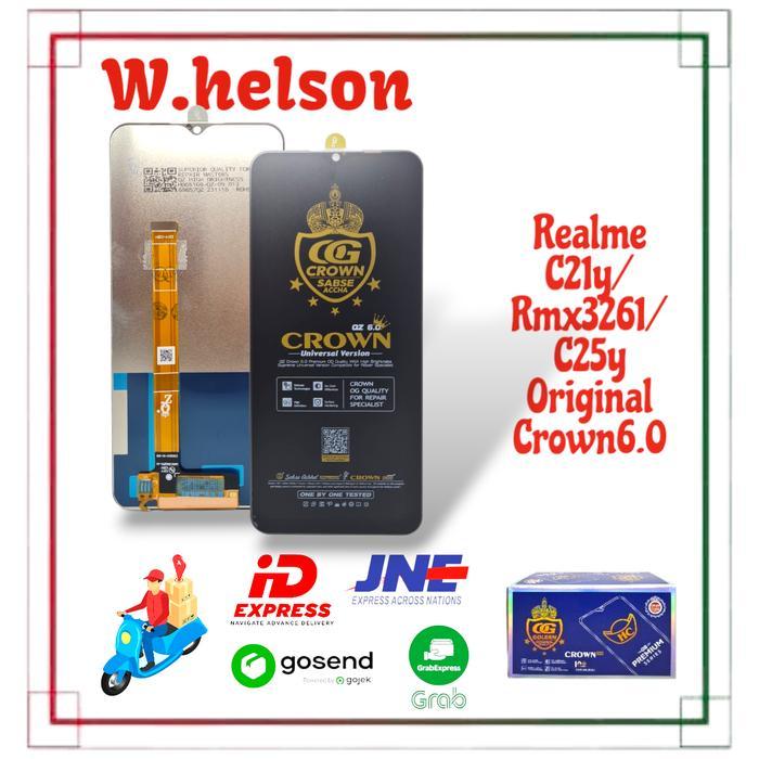 lcd touch screen full set REALME C21Y ORI *