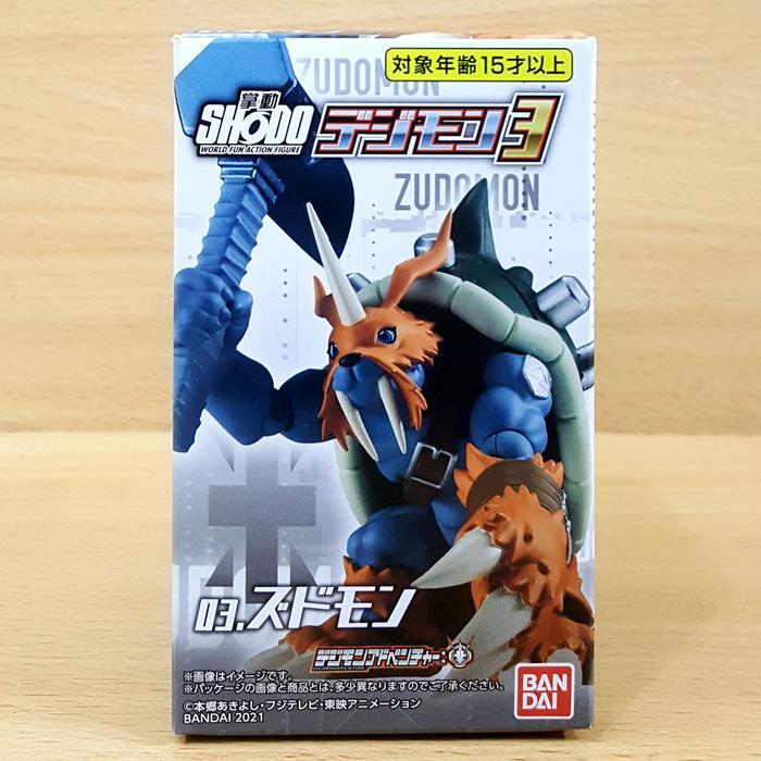 Ready Digital Monster Adventure SHODO Digimon 03 - Zudomon