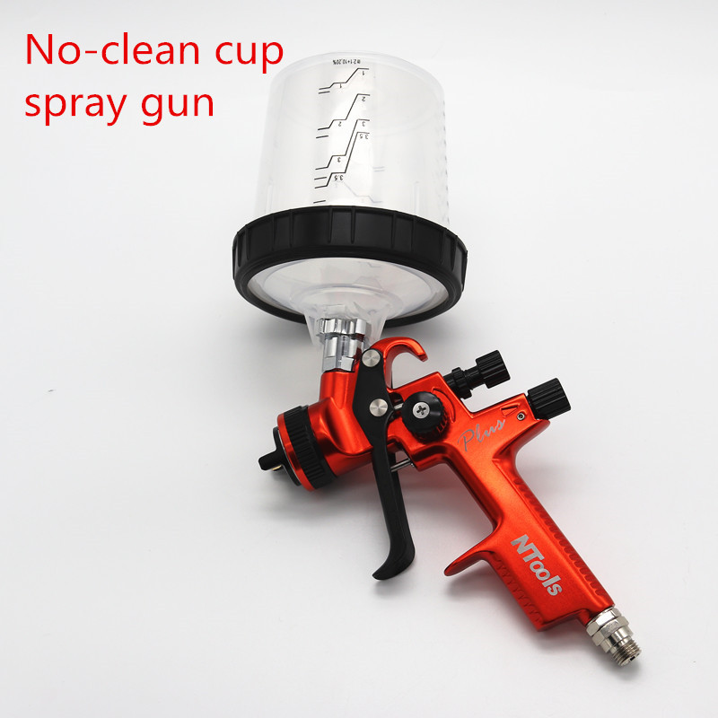2021 New Style With No-clean Cup Limited Edition 5000B HVLP Spray Gun-1.3 Nozzzle cup for