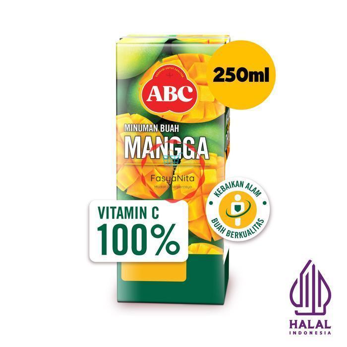 READY STOCK ABC Jus Mangga 250 ml - ABC Jus Mangga 250 ml- Anita Online Fresh Mart - ABC