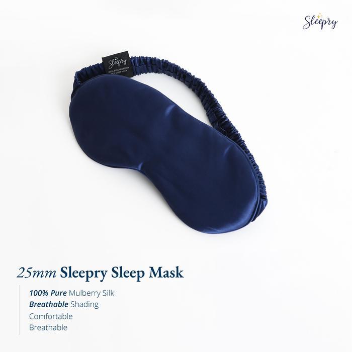Penutup Mata Tidur Sutra - 100% Mulberry Silk Sleep Mask SLEEPRY BEAUTY
