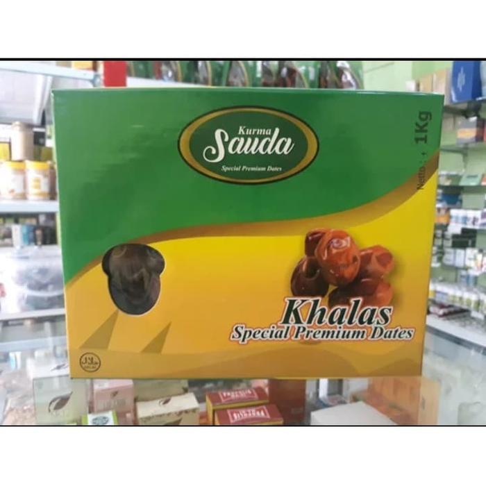 Kurma Khalas Kholas Premium Sauda 1kg
