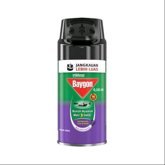 ` Baygon Aerosol Silky Lavender 200 ml