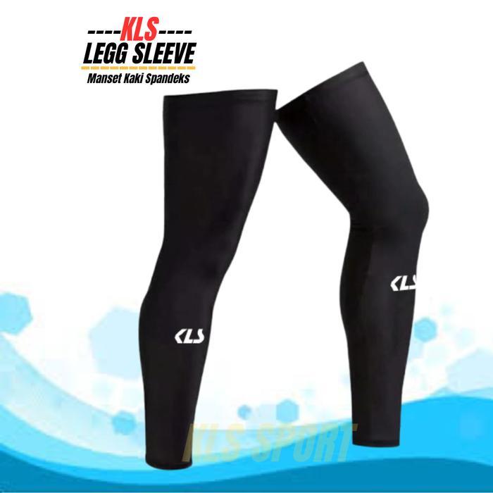 Manset Kaki Volly Futsal Bola Sepedah, Legsleeve Stoking Olahraga Mangset Kaki Deker Spandex