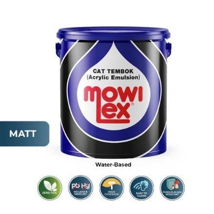 READY MOWILEX EMULSION 2.5LTR / CAT TEMBOK INTERIOR / CAT TEMBOK DALAM / CAT TEMBOK