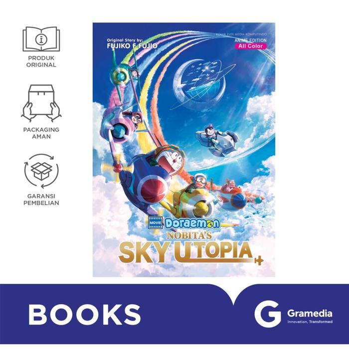 Gramedia Buku Comic Doraemon Movie Nobita's Sky Utopia (Fujiko F. Fujio)