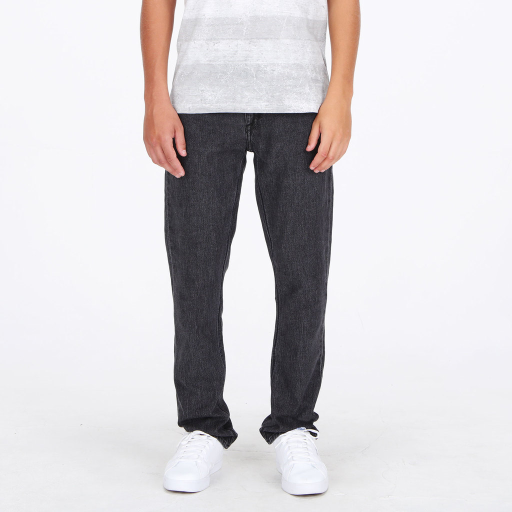 VOLCOM - MLD VORTA SLIM FIT JEANS STONEY BLACK