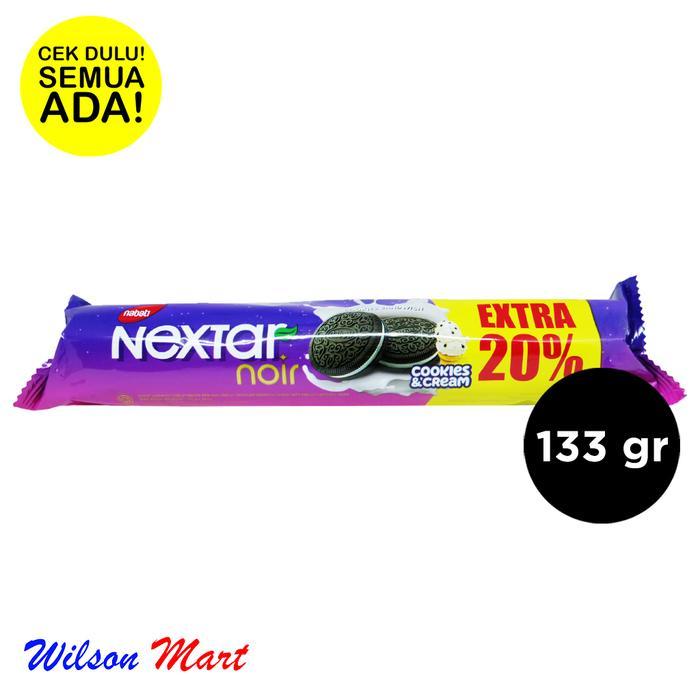 RICHOCO NABATI NEXTAR NOIR COOKIES AND CREAM SANDWICH 133 GRAM