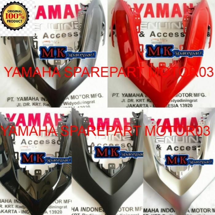 Dasi Tameng Depan Yamaha All New Aerox Connected Original - Hitam